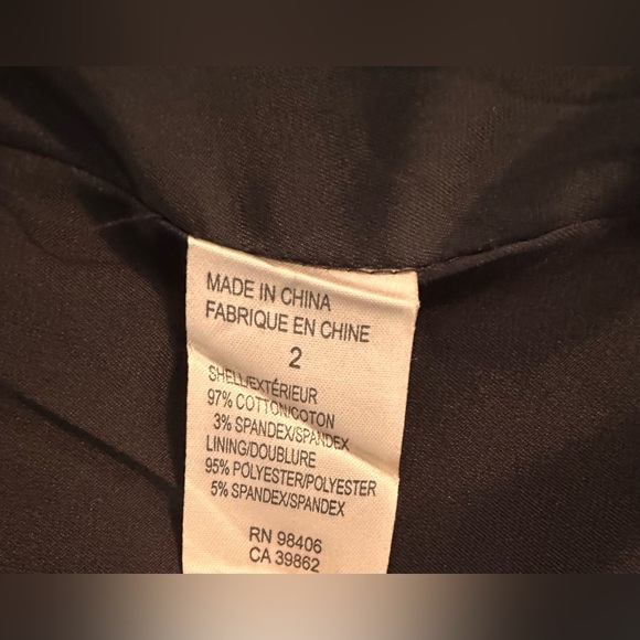 LADIES THEORY VINTAGE BLACK RILLEO BLAZER JACKET - SIZE 2 - Picture 8 of 9